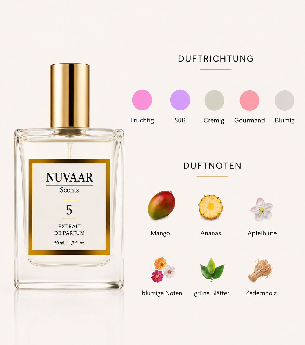 Nuvaar No 5 Extrait de Parfum