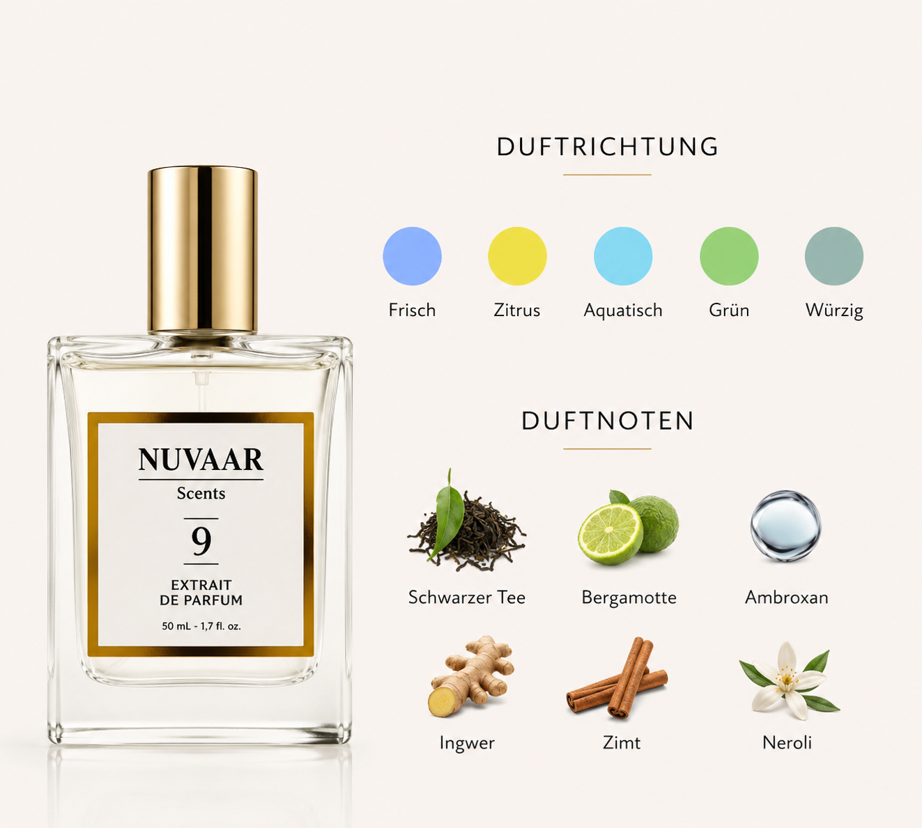 Nuvaar No 9 Extrait de Parfum