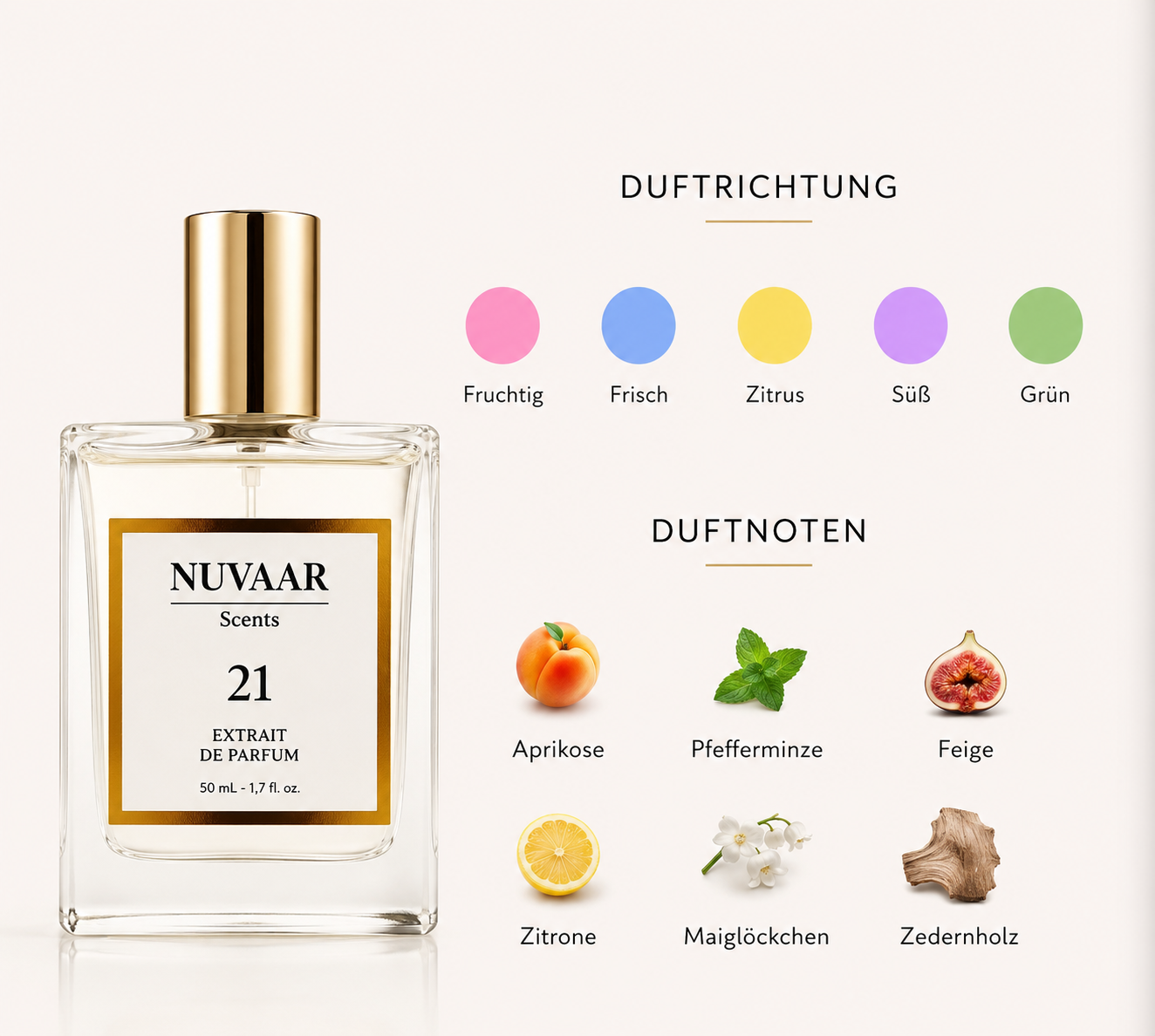 Nuvaar No 21 Extrait de Parfum